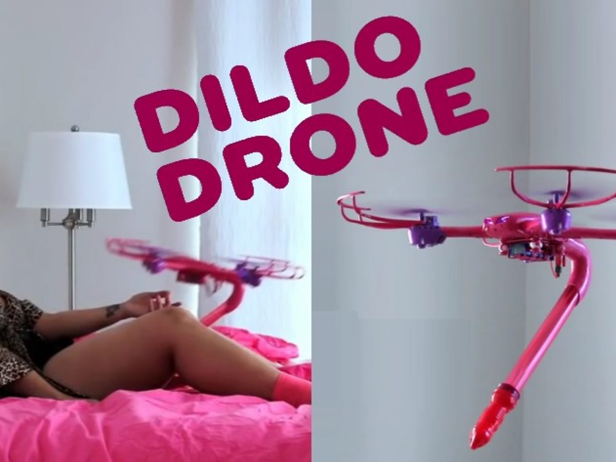 Naughty pictures caught on drone
